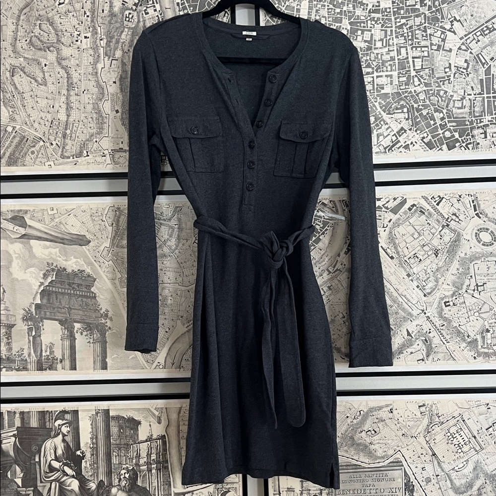 J. Crew Thick Knit Elegant Long Sleeve Dress